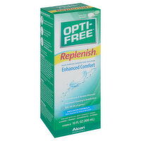 Opti-Free Replenish Multi-Purpose Disinfecting Solution, Enhanced Comfort, 10 Fluid ounce