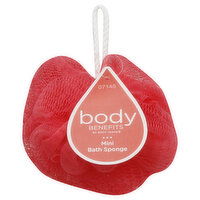 Body Benefits Bath Sponge, Mini, 1 Each