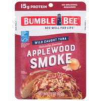 Bumble Bee Tuna, Wild Caught, Applewood Smoke, 2.5 Ounce