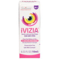 Similasan Ivizia Eye Drops, Lubricant, Sterile, 0.33 Fluid ounce