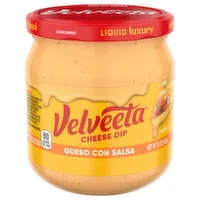 Velveeta Cheese Dip, Queso Con Salsa, 15 Ounce