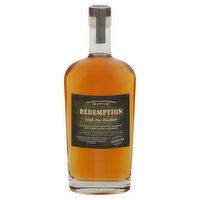 Redemption Whiskey, Straight Bourbon, High Rye Bourbon, 750 Millilitre