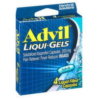 Advil Ibuprofen, 200 mg, Liqui-Gels, 4 Each