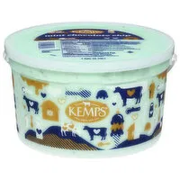 Kemps Ice Cream, Mint Chocolate Chip, Reduced Fat, 1 Gallon