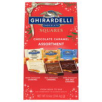 Ghirardelli Chocolate Caramel, Squares, Assortment, 8.6 Ounce