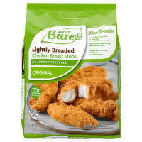 Just Bare® Lightly Breaded Chicken Breast Strips, 1.5 Pound