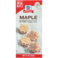 McCormick Maple Extract With Other Natural Flavors, 1 Fluid ounce