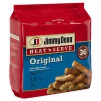 Jimmy Dean Heat 'N Serve Original Pork Sausage Links, 36 Count, 23.4 Ounce