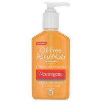 Neutrogena Acne Wash, Oil-Free, 6 Fluid ounce