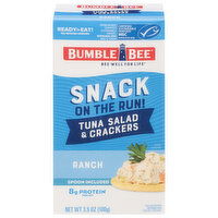 Bumble Bee Tuna Salad & Crackers, Ranch, 3.5 Ounce