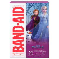 Band-Aid Adhesive Bandages, Disney Frozen II, Assorted Sizes, 20 Each