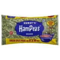 Hurst's HamPeas Split Peas, Green, 20 Ounce