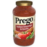 Prego® Italian Sausage and Garlic Meat Sauce, 23.5 Ounce