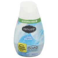 Renuzit Air Freshener, Gel, Nonstop Freshness, Linen Escape, 7 Ounce