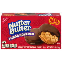 Nutter Butter Fudge Covered Peanut Butter Sandwich Cookies, 7.9 Ounce