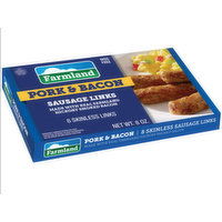 Farmland Pork & Bacon Sausage Links , 8 Ounce