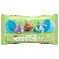 Hershey's Kisses Milk Chocolate, Egg Hunt, 10.1 Ounce