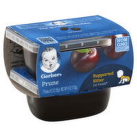 Gerber Natural for Baby Prune, Supported Sitter 1st Foods, 2 Each