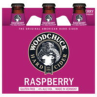 Woodchuck Hard Cider, Raspberry, 6 Each