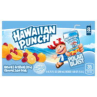 Hawaiian Punch Juice Drink, Polar Blast, 8 Pack, 8 Each