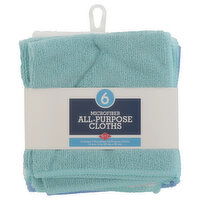 Ritz All-Purpose Cloths, Microfiber, 6 Each