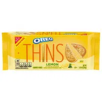 OREO OREO Thins Lemon Creme Sandwich Cookies, Family Size, 11.78 oz, 11.78 Ounce