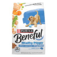 Beneful Dry Dog Food Beneful Purina Beneful Healthy Puppy With Farm-Raised Chicken, Natural High Protein Puppy Food Dry Formula With Added Vitamins, Minerals and Nutrients, 3.5 Pound