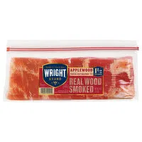 Wright Bacon, Applewood, Thick Cut, 24 Ounce