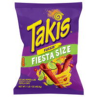 Takis Tortilla Chips, Fuego, Extreme, Fiesta Size, 17 Ounce