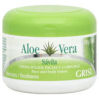 Grisi Face and Body Lotion, Aloe Vera, 3.8 Ounce