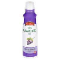 Pompeian 100% Grapeseed Oil, High-Heat, 5 Fluid ounce