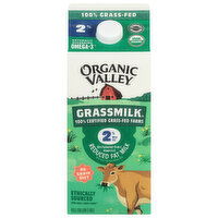 Organic Valley Milk, Reduced Fat, 2% Milkfat, 0.5 Gallon