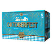 Schell's Oktoberfest 6 Pack Cans, 12 Ounce