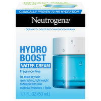 Neutrogena Water Cream, Hydro Boost, Fragrance Free, 1.7 Fluid ounce