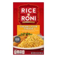 Rice A Roni Food Mix, Creamy Four Cheese Flavor, 6.4 Ounce