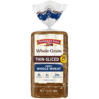 Pepperidge Farm® Whole Grain Thin-Sliced 100% Whole Wheat Bread, 14 Ounce