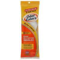 Odor-Eaters Ultra-Comfort Insoles, Odor-Destroying, Extra Value, 3 Pair Pack, 3 Each