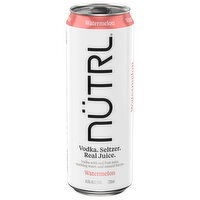 Nutrl Vodka Seltzer, Watermelon, 720 Millilitre