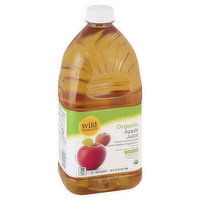 Wild Harvest Organic 100% Juice, Apple, 64 Ounce