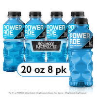 Powerade  Mountain Berry Blast Sports Drink, 8 Each