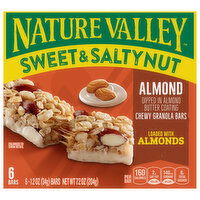Nature Valley Sweet & Salty Nut Chewy Almond Granola Bars, 6 Each