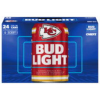 Bud Light KC Chiefs Beer, 24 Each