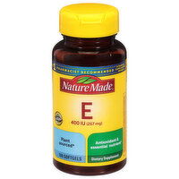 Nature Made Vitamin E, 400 IU (267 mg), Softgels, 100 Each