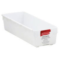 Rubbermaid Drawer Organizer, White, 1 Each