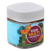 Olly Kids' Multi + Probiotic, Gummies, Yum Berry Punch, 70 Each