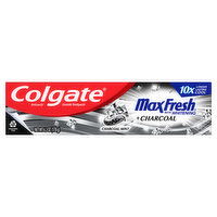 Colgate Max Fresh Toothpaste + Charcoal, 6.3 Ounce