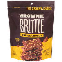 Brownie Brittle Brownie Snack, Toffee Crunch, 5 Ounce