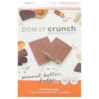 Power Crunch Protein Energy Bar, Peanut Butter Fudge, 5 Each