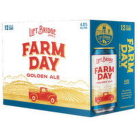 Lift Bridge Farm Day, Golden Ale, 12 cans, 12 Ounce