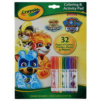 Crayola Coloring & Activity Pad, Paw Patrol, 1 Each